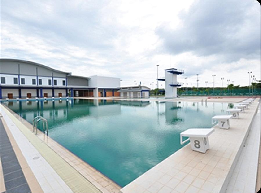 Completed training centre pool facility